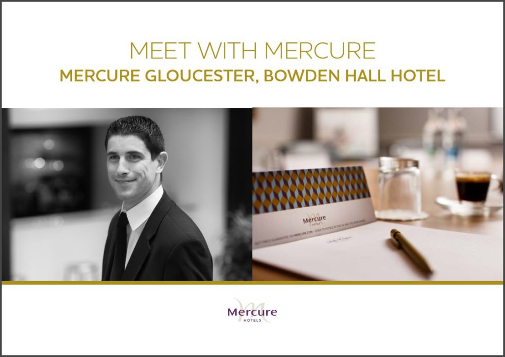 Mercure Gloucester Bowden Hall Hotel meetings brochure cover image