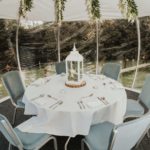 Interior Shot of The VIPods With Full Table Set At Ther Mercure Gloucester Bowden Hall Hotel