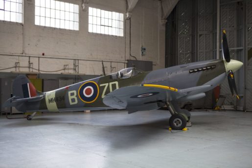 old spitfire airplane