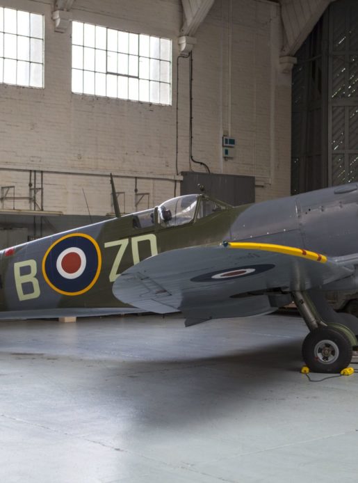 old spitfire airplane